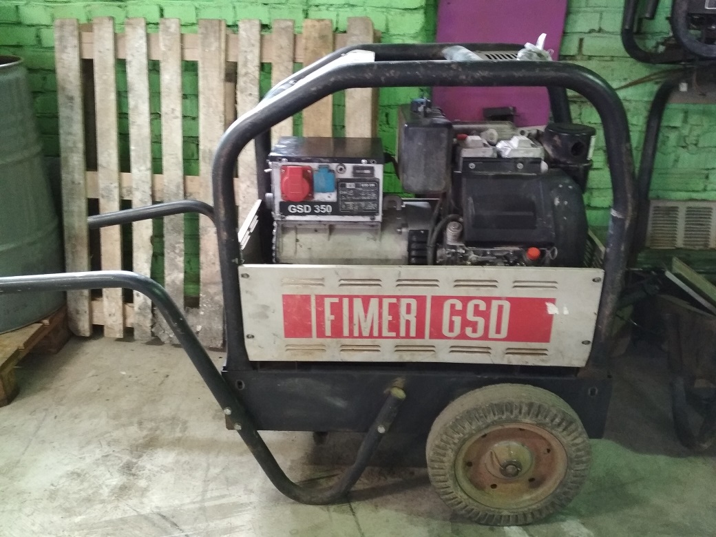 сварочный генератор Fimer GSD 350. Продается сварочный генератор Fimer GSD 350.